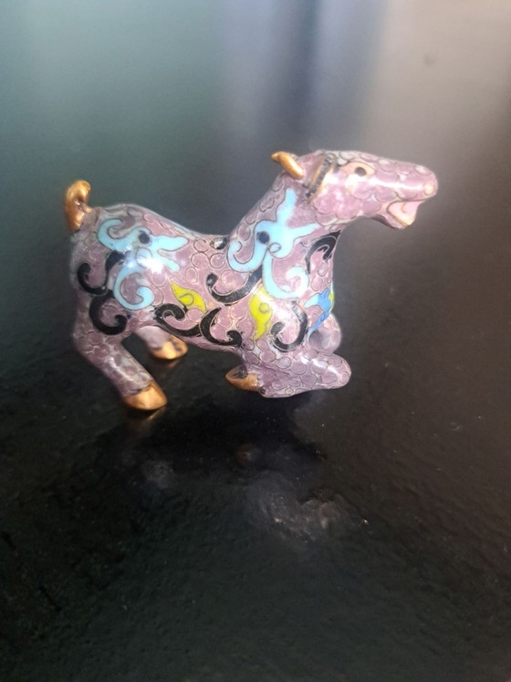 Chinese horse – Decorative Objects, Metal (photo 2 of 5)