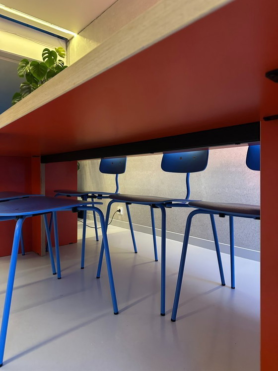 Image 1 of 6x Montana KEVI 2060 Azure Dining room chairs - €1,495