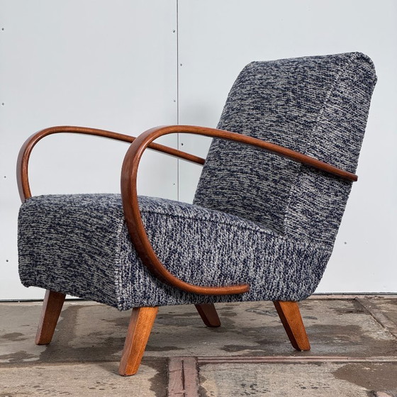 Image 1 of Coppia di poltrone Jindřich Halabala tipo C per UP Závody, anni '30 — Art Déco cecoslovacco