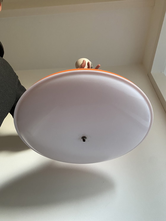 Image 1 of Pop-Art-Deckenleuchte von Temde Switzerland aus den 60er Jahren