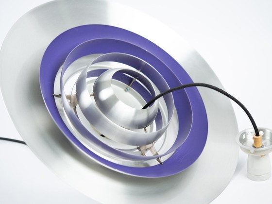 Lampe à Suspension P376 Vintage Danoise par Fabricius et Kastholm, Nordisk Solar, 1964 – Aluminium (photo 12 of 15)