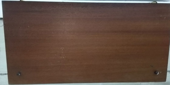 Set van 3 Vintage Teak Wandplankjes met Messing Beugels – Jaren '60 Mid-Century Deens Design – Wandrek, Wood (photo 43 of 52)