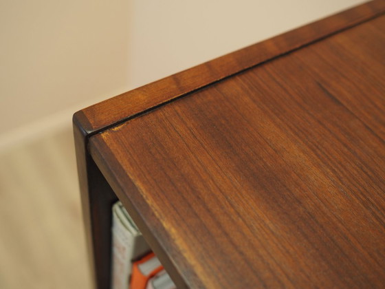 Danish rosewood veneered bookcase with bar cabinet, Vemb Møbelfabrik, 1970s, High Boards, Black (photo 15 of 21)
