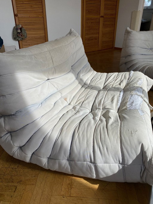 Verkaufe Original Ligne Roset Togo 2 Sitzer aus ca. 1990