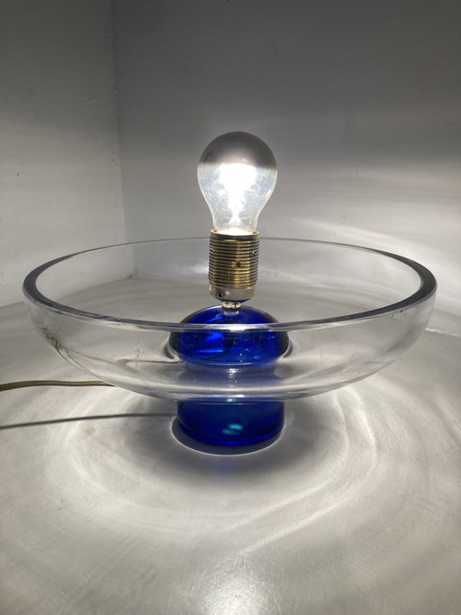 Maison Daum France crystal vintage Table lamp