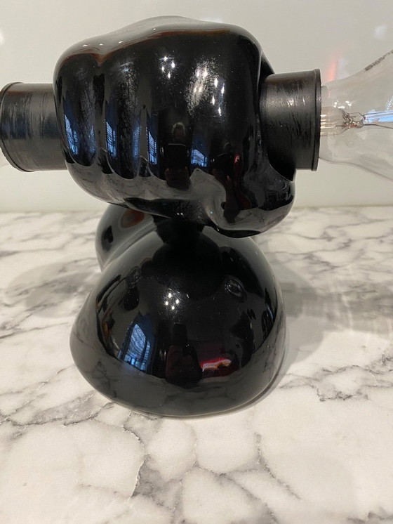 Image 1 of Vintage keramische hand lamp