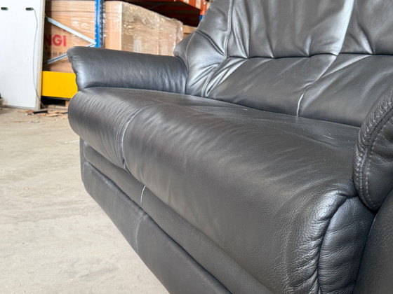 Image 1 of Divano in pelle HUKLA a 2 posti | Marchio di qualità tedesco