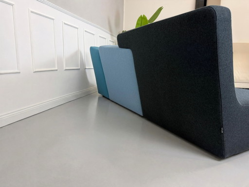 Ligne Roset Confluences Bank Luik Blauw