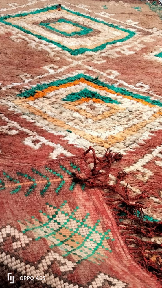 Image 1 of Handgeknoopt Berber kleed wol 161x84cm