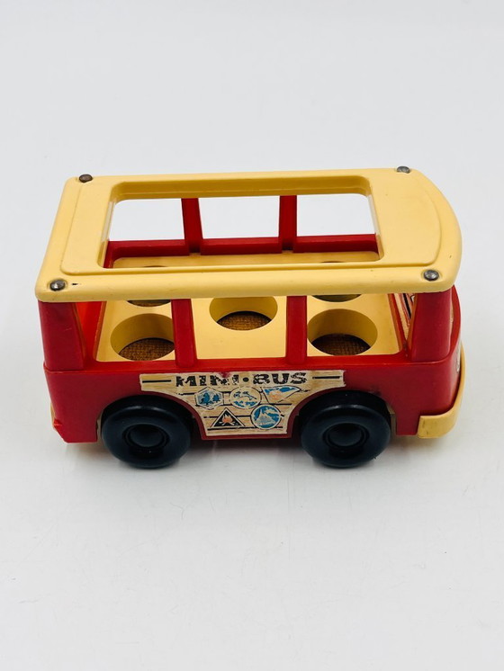 Image 1 of Lot de 4 jouets en bois Fisher-price années 60