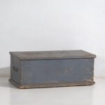 Piccolo baule blu antico (c.1920) #35 – Armadi contenitori, Rustic (photo 6 of 28)