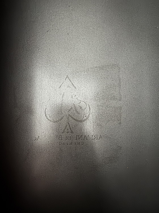 Image 1 of Mobiletto industriale in metallo – Pezzo di design – Originariamente 2500e