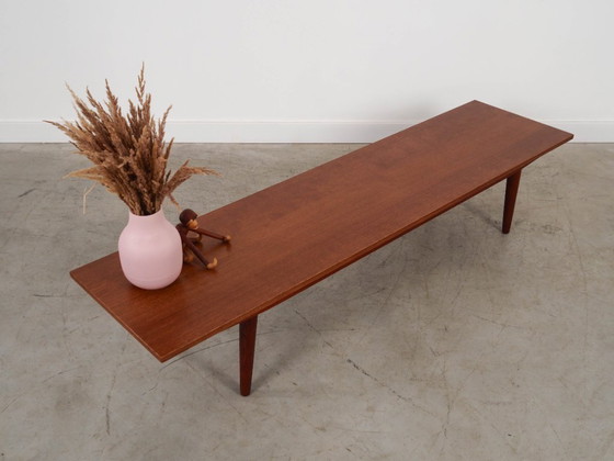 Image 1 of Teak lowboard, Danish design, 1970s, made in Denmark