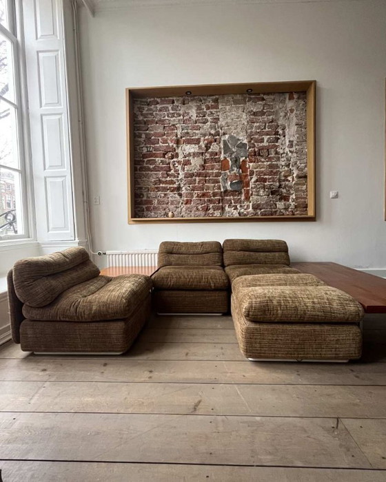 Image 1 of Sofá modular y otomana Kiitos, Titina Ammannati & Giampiero Vitelli, para Rossi di Albizzate, Italia, 1972