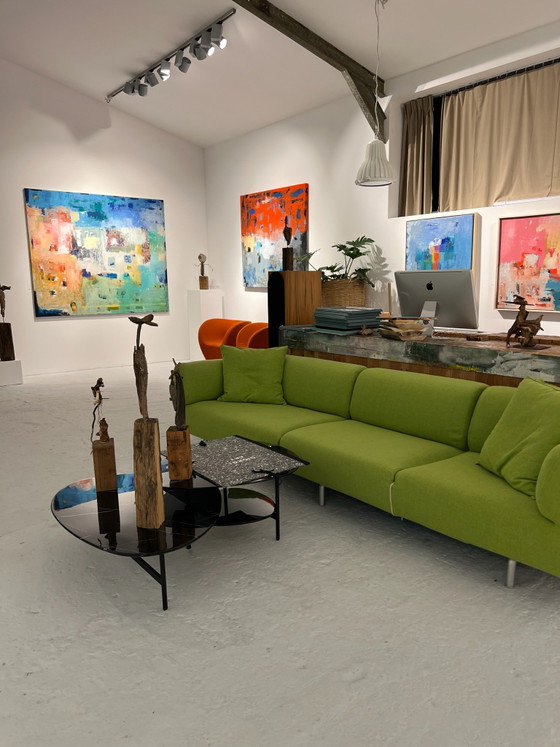 Met Sofa von Piero Lissoni für Cassina – 3-5 Sitzer Sofas, Aluminium, Wolle (photo 2 of 15)