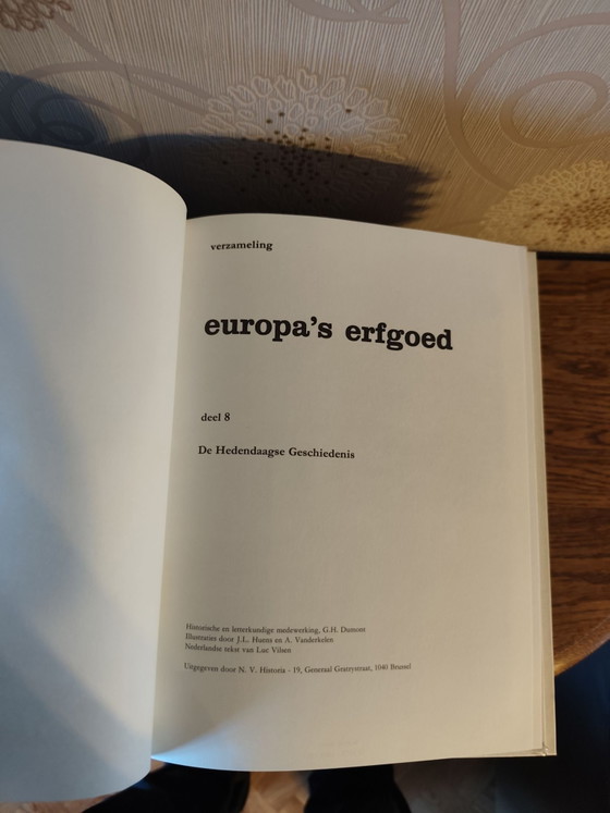 Set di 10 libri vintage Il Patrimonio d'Europa – N.V. Historia, Libri d'arte, Carta (photo 5 of 13)