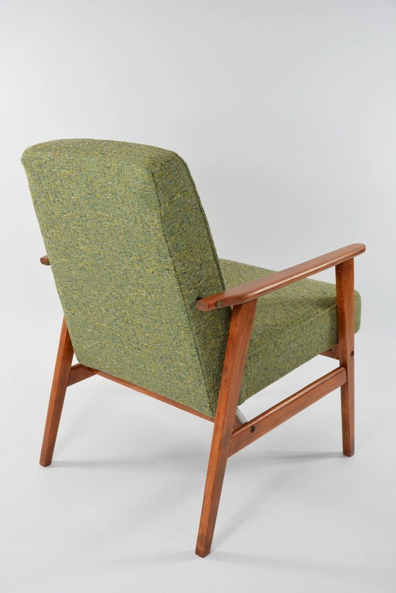 Image 1 of FOX fauteuil in gemêleerd groen