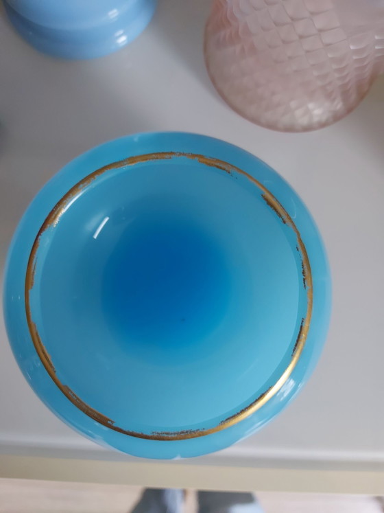 Baccarat Opaline bomboniera – Ciotole, Vetro, Oro (photo 5 of 7)
