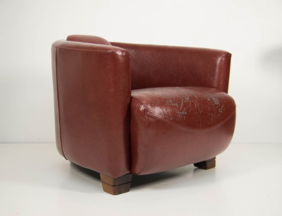 Image 1 of Art Deco Aviator Club Stoel, jaren 2000
