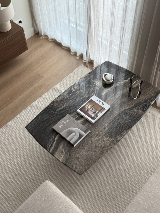 Vintage Marmeren Salontafel – Marble (photo 4 of 12)