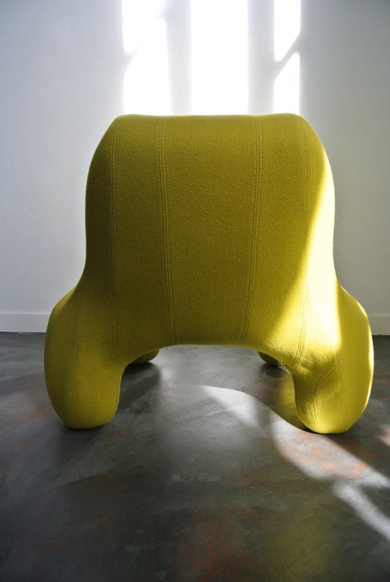Max Jungblut - Poltrona - Club 112 (Upholstered Wool) – Poltrone, Textile (photo 4 of 12)