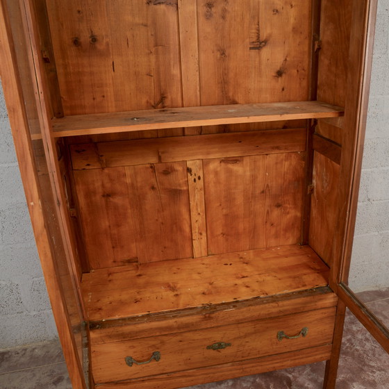 Libreria vetrina Art Nouveau – Vetrine, Legno, Vetro (photo 7 of 17)