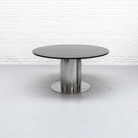 Image 1 of Tavolo da pranzo Cidonia in granito Antonia Astori Driade anni '70