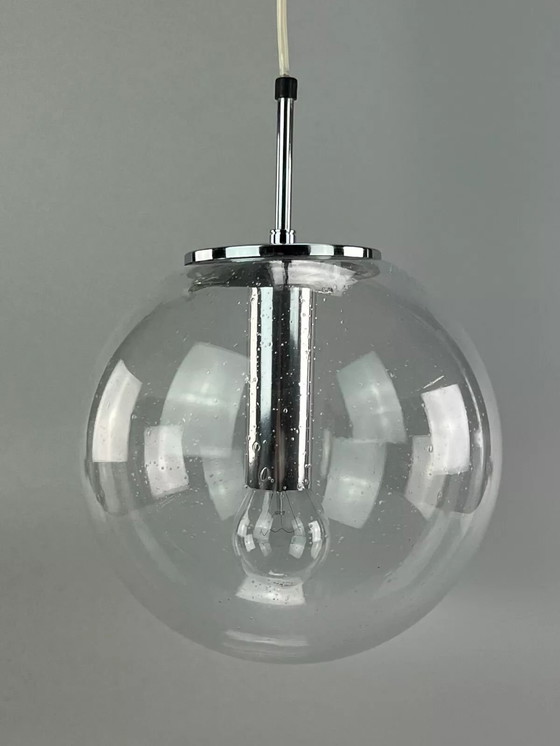 Image 1 of 60s 70s lamp ceiling lamp Limburg "Globe" ball lamp ball design 60s