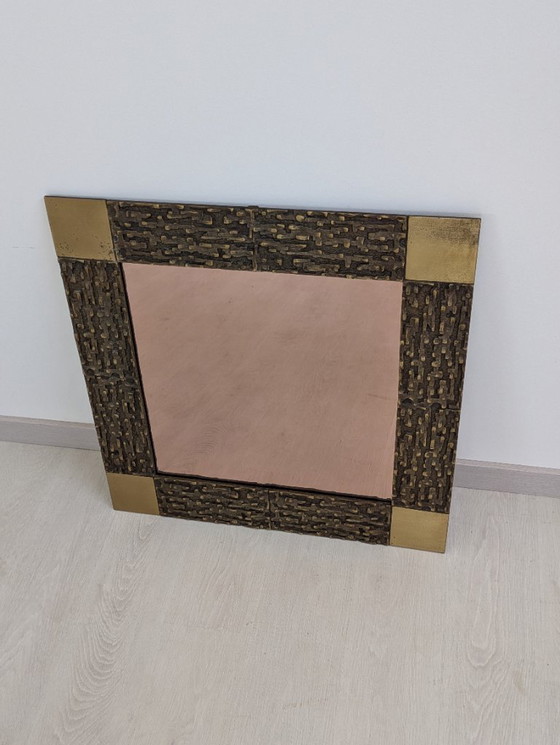 Image 1 of Frigerio Desio - Luciano Frigerio - Espejo - Juanita - Bronce, Latón