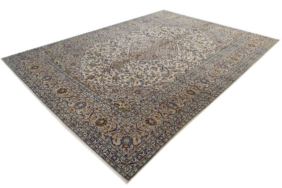 Image 1 of Perzisch tapijt Kashan 4.20 x 3.02 Oosters tapijt fijn nr. 24615