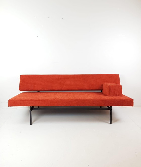 Canapé-lit vintage Gijs Vd Sluis nouvellement rembourré | Sans coussin – Banquettes (photo 11 of 15)