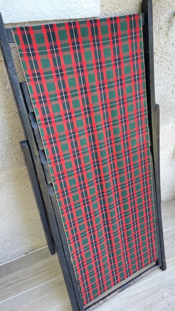 Vintage Canvas Folding Sun Lounger – Sunbed (photo 33 of 35)
