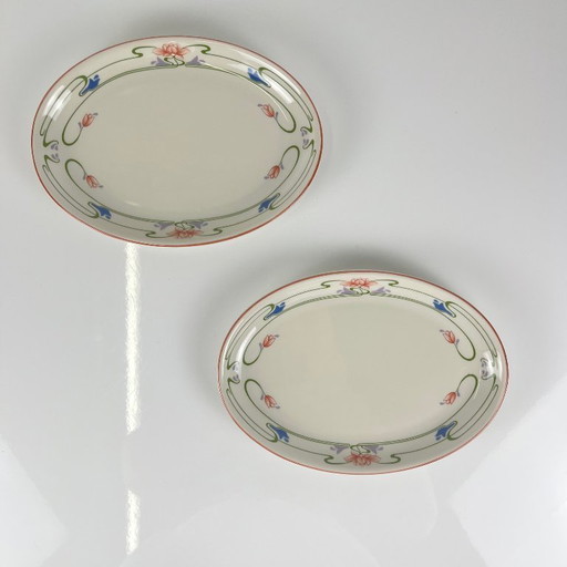 Dúo de fuentes para servir modelo "Florida" de Villeroy & Boch
