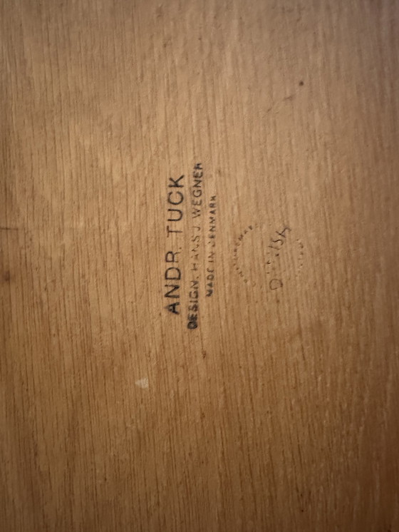 Image 1 of Vintage AT 303 Eettafel, Hans Wegner & Andreas Tuck 1950s