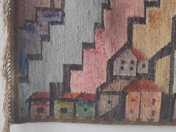 Image 1 of Tapisserie polonaise vintage de Januszkowaka