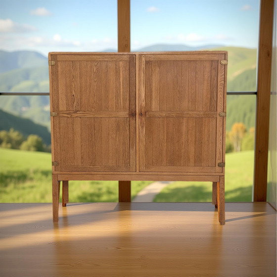 Image 1 of Buffet haut en chêne par Kurt Ostervig pour AB Randers, Danemark années 1960