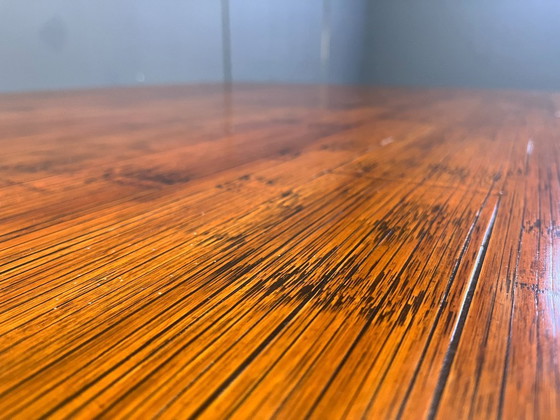 Image 1 of Grande tavolino da caffè in bambù attribuito ad Axel Vervoordt, anni '80