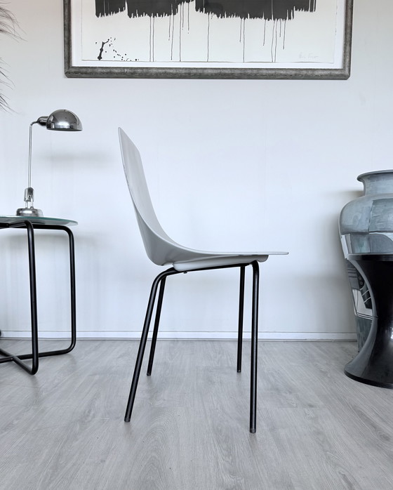 Image 1 of 4x chaises Tonneau vintage design by Pierre Guariche