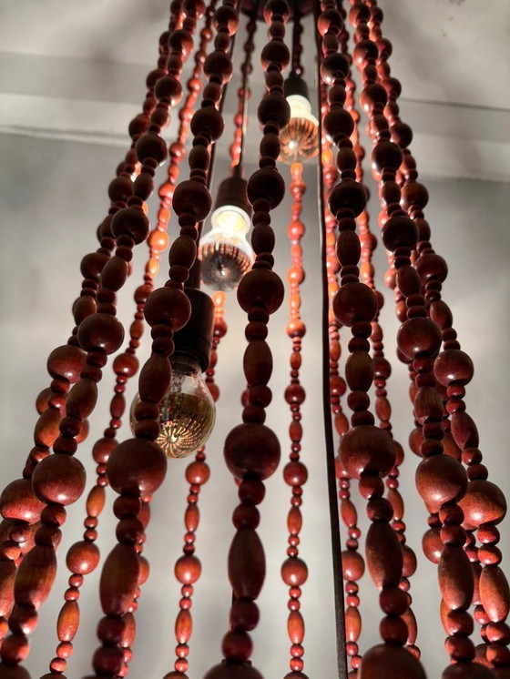 Image 1 of Große Hängeleuchte/Kaskadenleuchte von Temde, Modell: 887, Schweiz, 1960er Jahre