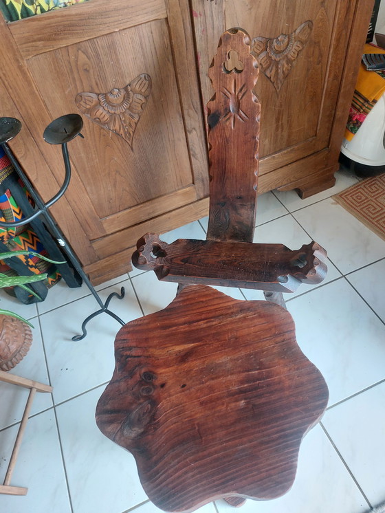 Image 1 of Chaise de maternité espagnole vintage