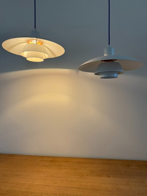 Image 1 of Set vintage di 2 lampade Louis Poulsen PH4/3 - Poul Henningsen - PH4