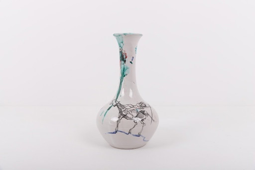 Spectacular vase from Agenore Fabbri, Italy 1960’s