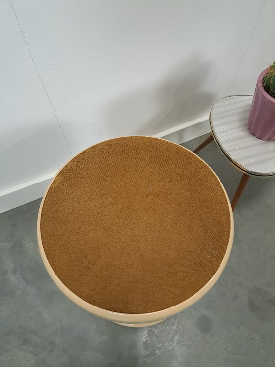 Image 1 of Space Age Tulip Stool Beige No. 5