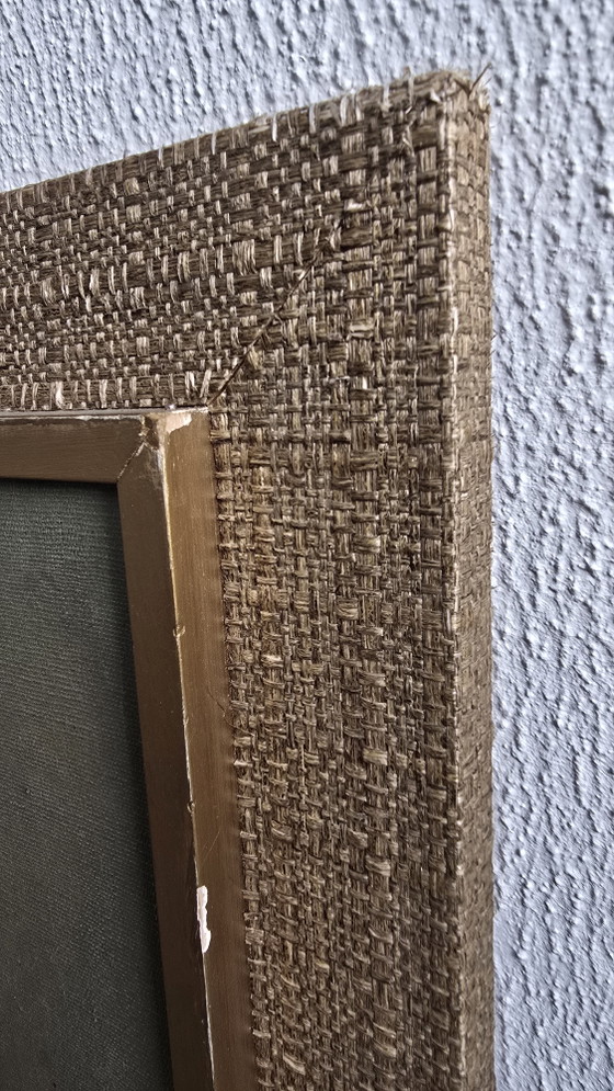Coppia di 2 Dipinti Indonesiani Vintage Anni '70 – Cornice in Juta / Stile Tretchikoff – Dipinti e disegni (photo 15 of 15)