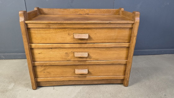Image 1 of Commode en chêne par Depuydt Meubelen, Belgique, 1980 