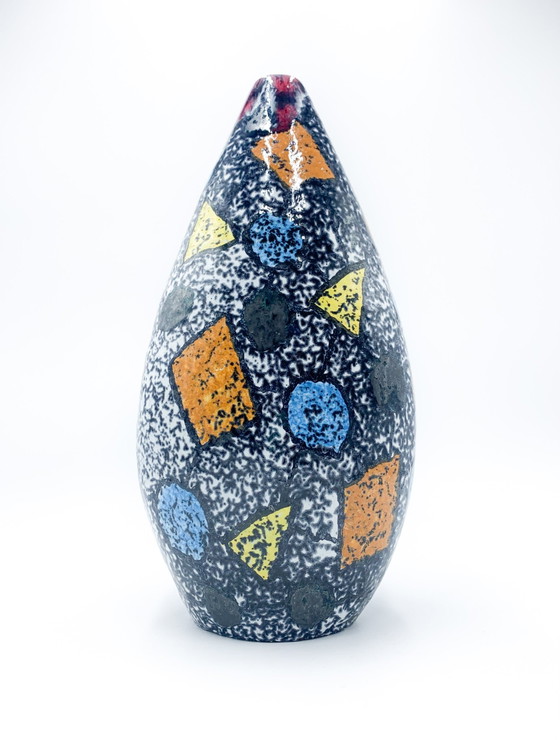 Faenza Keramikvase von R. Rossini, 1970er Jahre – Vasen (photo 9 of 10)