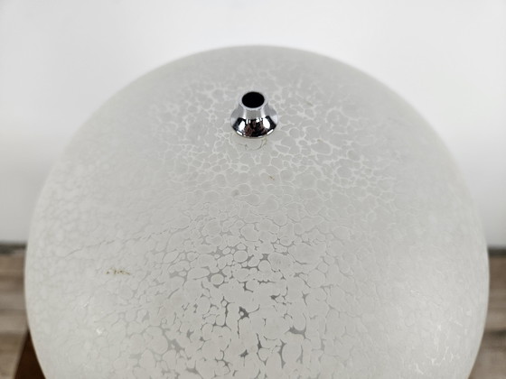 Image 1 of Mid-Century Murano Glass Table Lamp with Two Lights, 1970