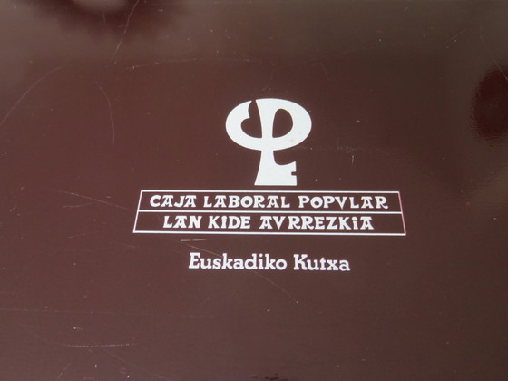 Image 1 of José Arrue "Romeria" Metallisches Serviertablett