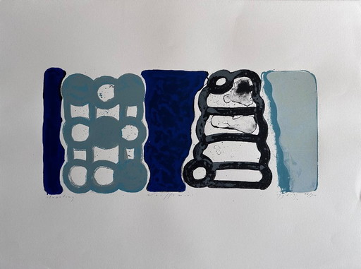 Piet Warffemius screen print