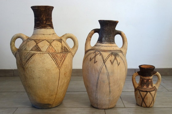 Großer Terrakotta-Krug aus der Rif-Region, Marokko, Höhe 70 cm – Dekorative Objekte, Other (photo 15 of 15)